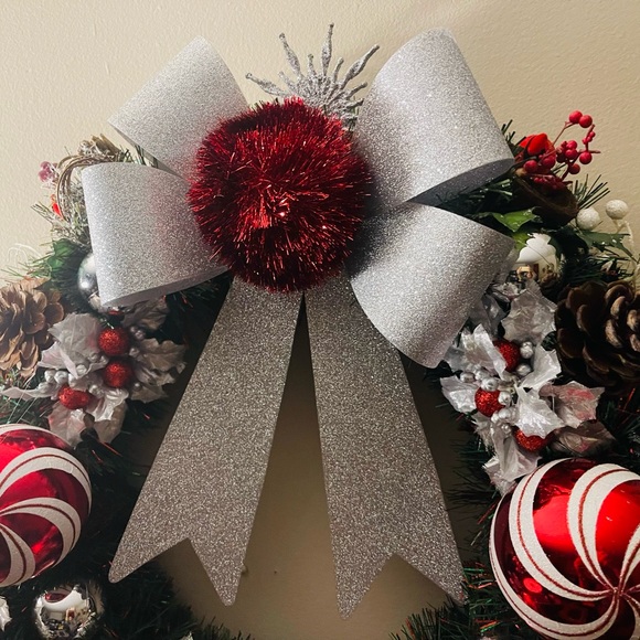 Keepsake (Handcrafted) Christmas Wreath - Picture 3 of 4